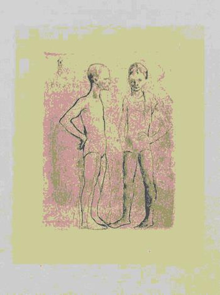 Les deux Saltimbanques by Pablo Picasso