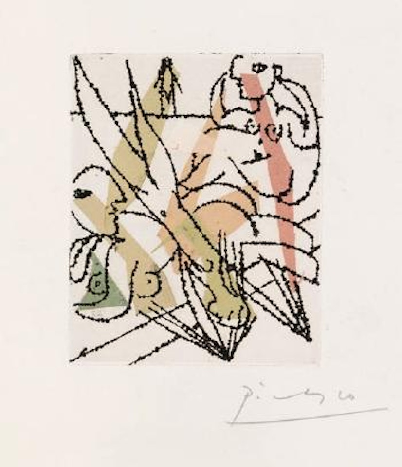La plongeuse by Pablo Picasso