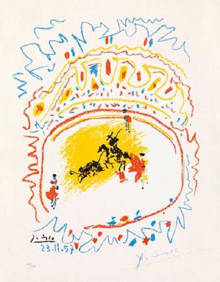 XXe Siècle: la petite corrida by Pablo Picasso