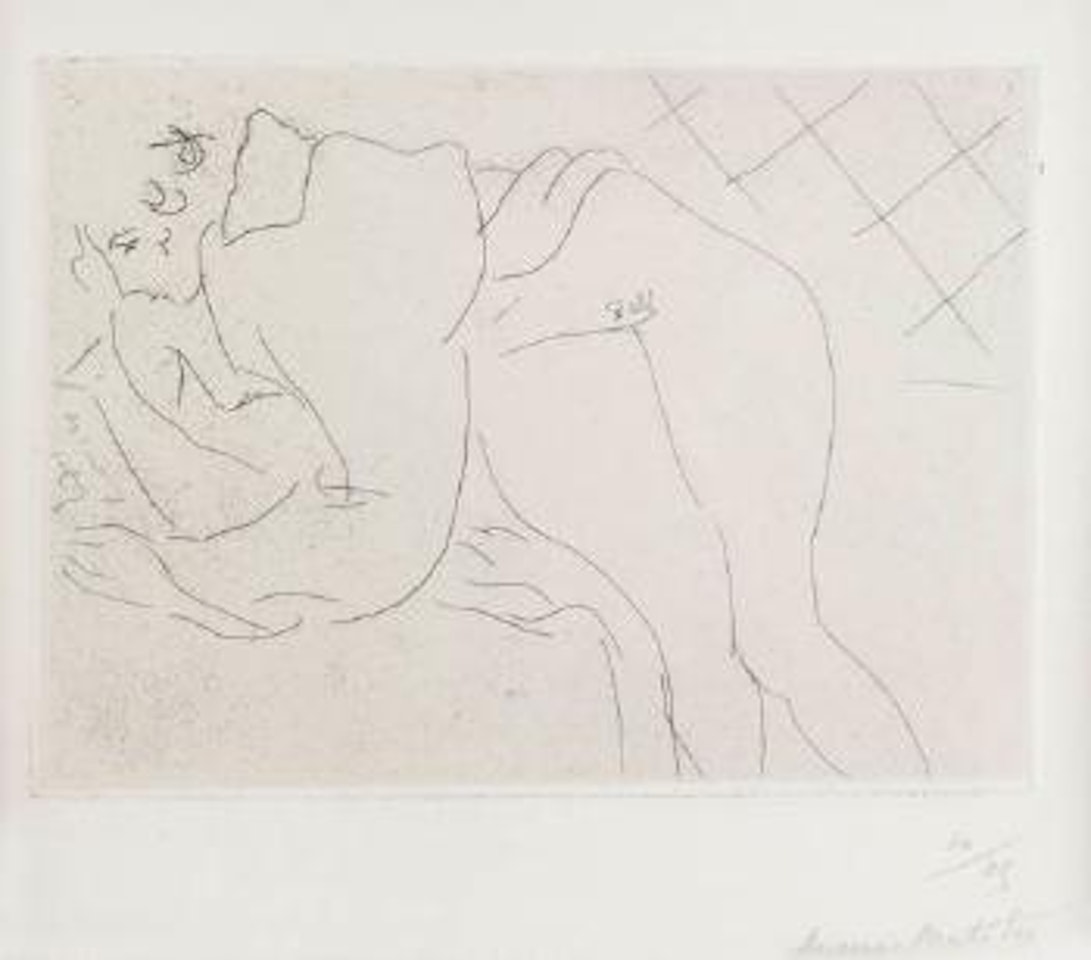 Figure lisant by Henri Matisse