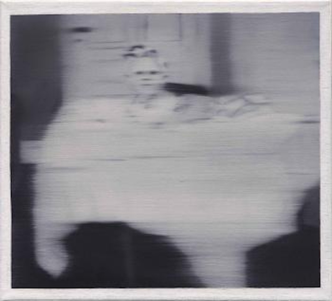 SÃ¤ugling auf einem Tisch (Infant on a Table) by Gerhard Richter
