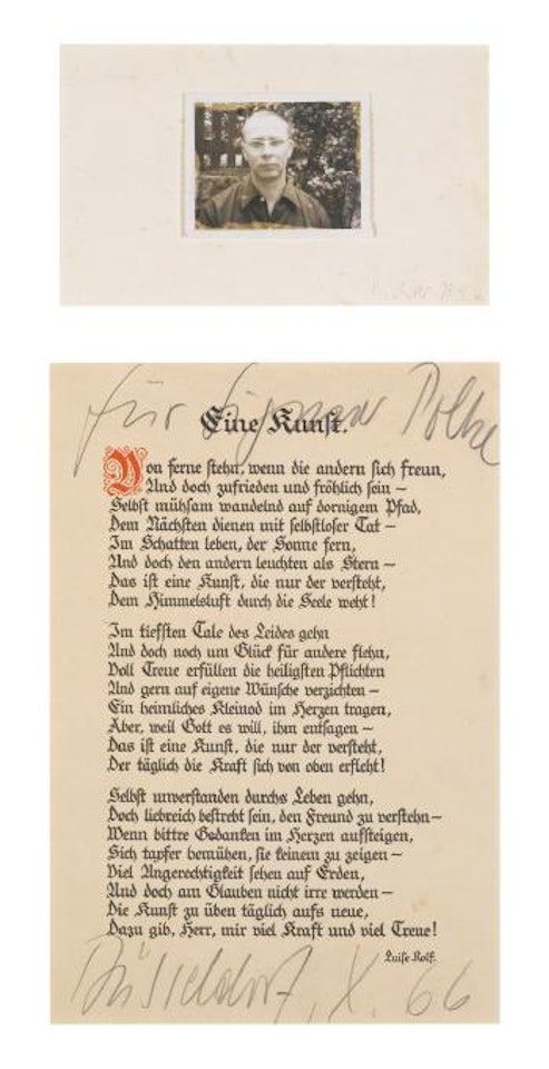 Untitled (Sigmar Polke) by Gerhard Richter