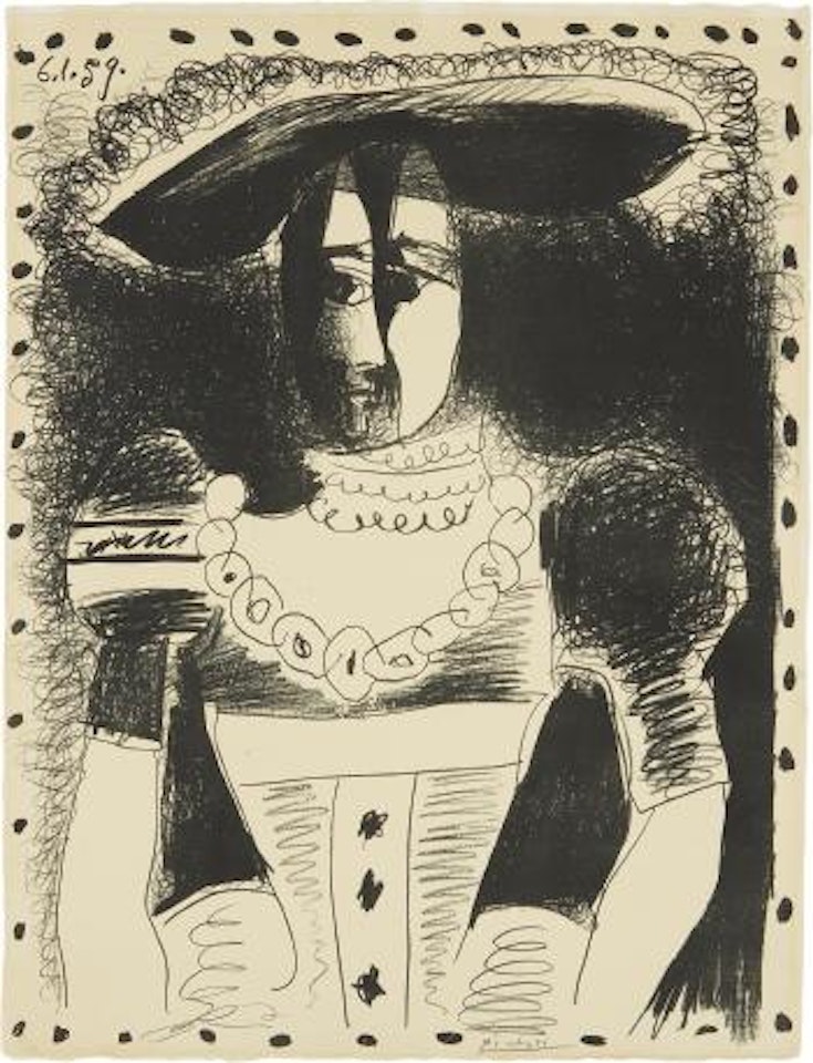 Noble Dame (Noblewoman) by Pablo Picasso