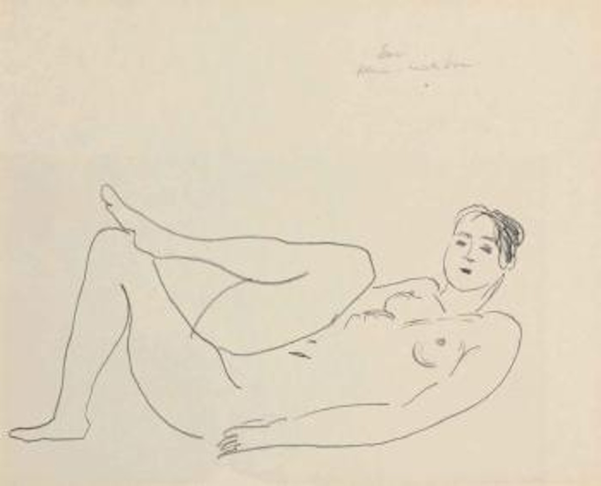 La blouse turque - Etude de jambes by Henri Matisse