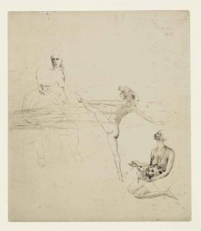 SalomÃ©, from La Suite des Saltimbanques by Pablo Picasso