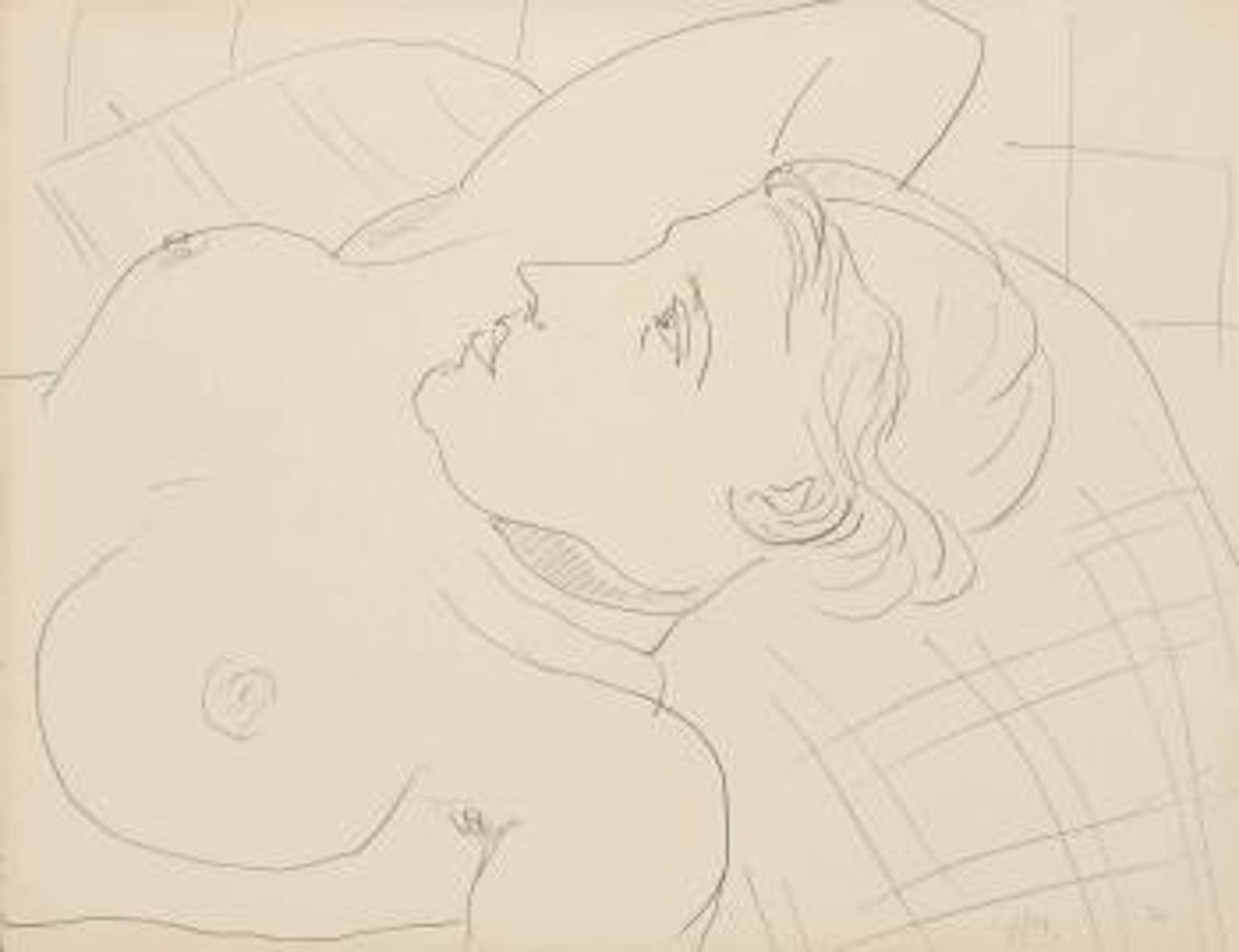 Lydia allongée by Henri Matisse