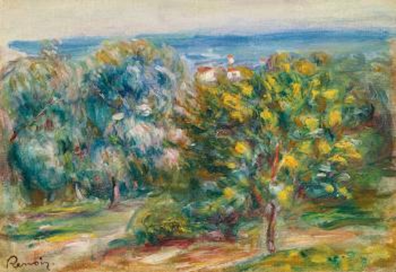 Ésquisse De Paysage Du Midi by Pierre-Auguste Renoir
