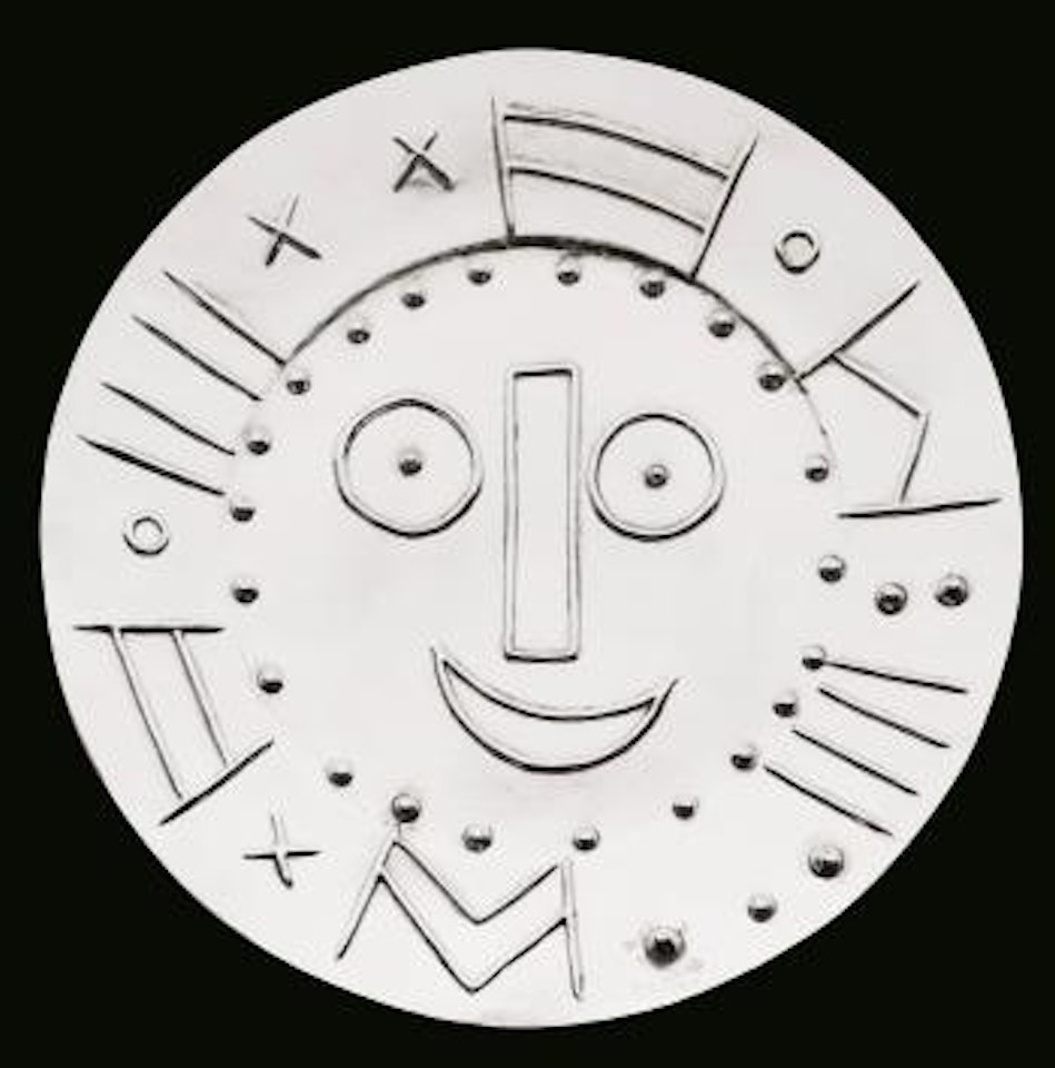 La Tête En Forme D'horloge by Pablo Picasso