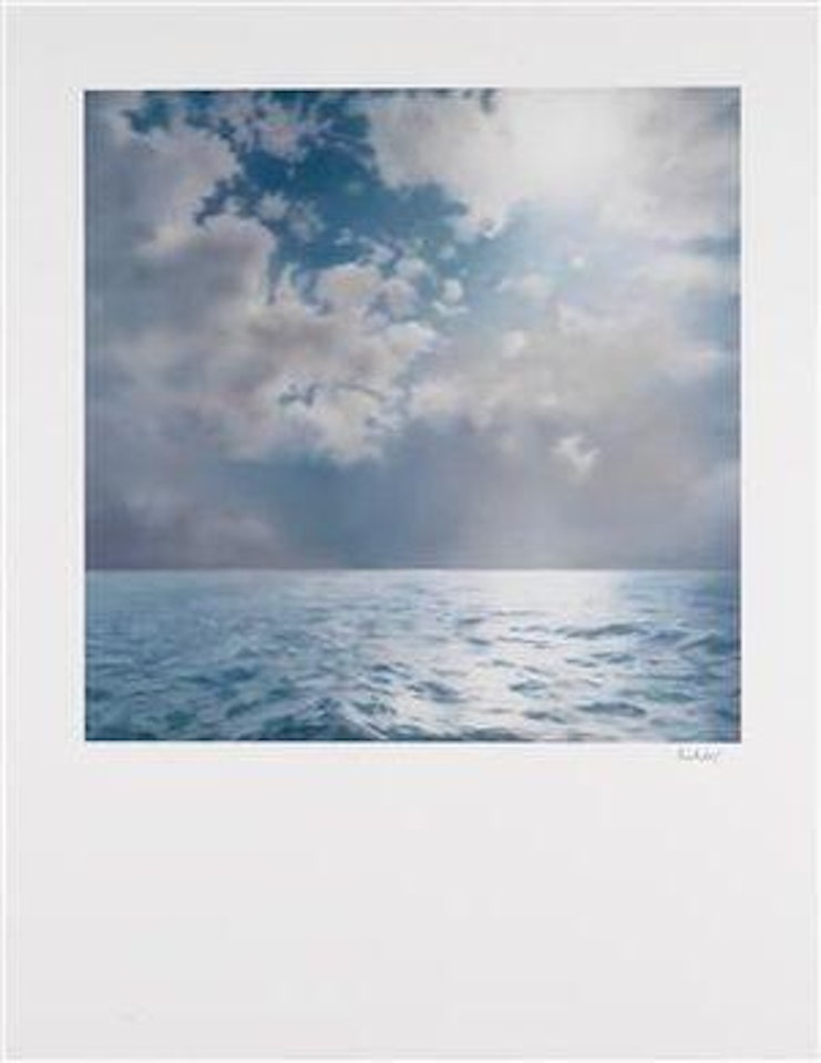 Seestück (Gegenlicht) by Gerhard Richter