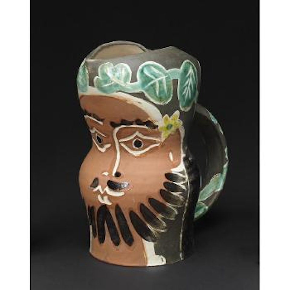 Bearded man (A.R. 217) by Pablo Picasso