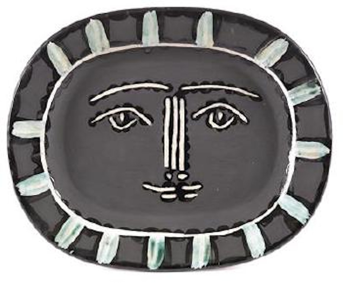 Visage gris by Pablo Picasso