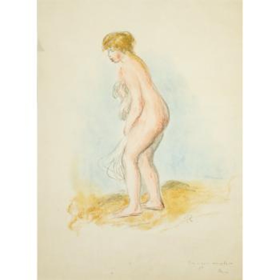 Baigneuse debout, en pied by Pierre-Auguste Renoir