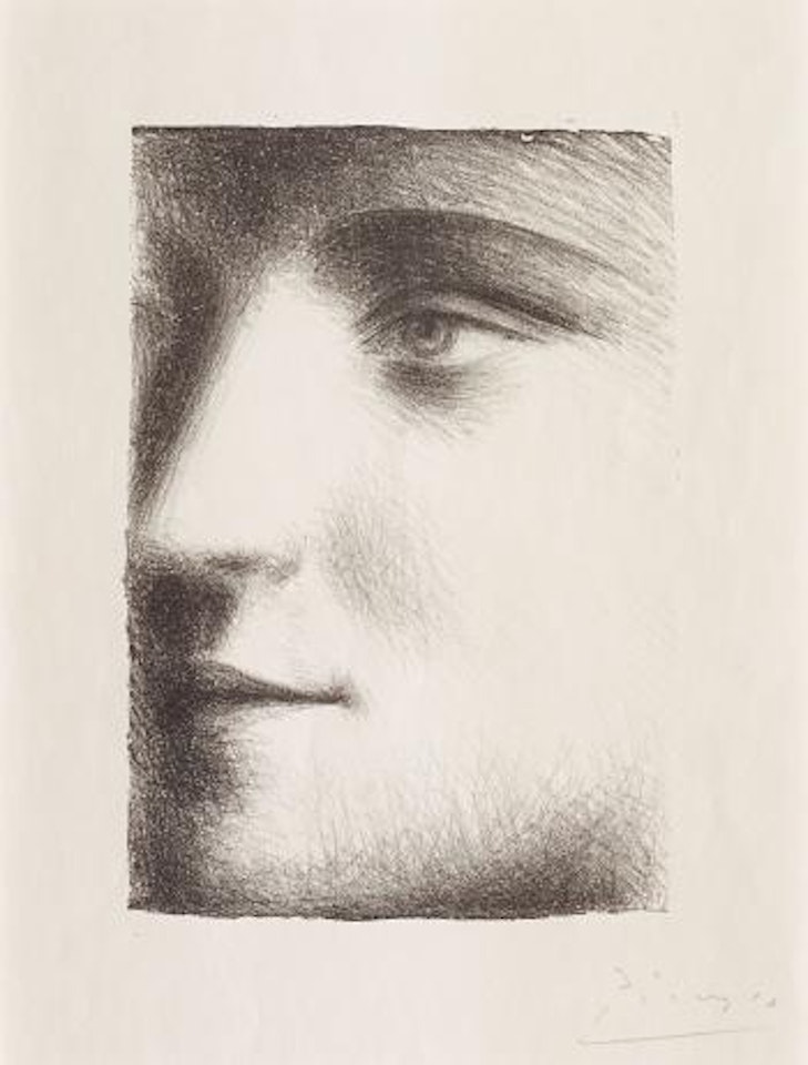 Visage de Marie-ThÃ©rÃ¨se by Pablo Picasso