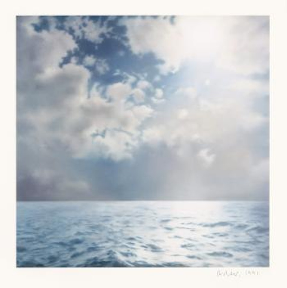 Seestück (gegenlicht) by Gerhard Richter