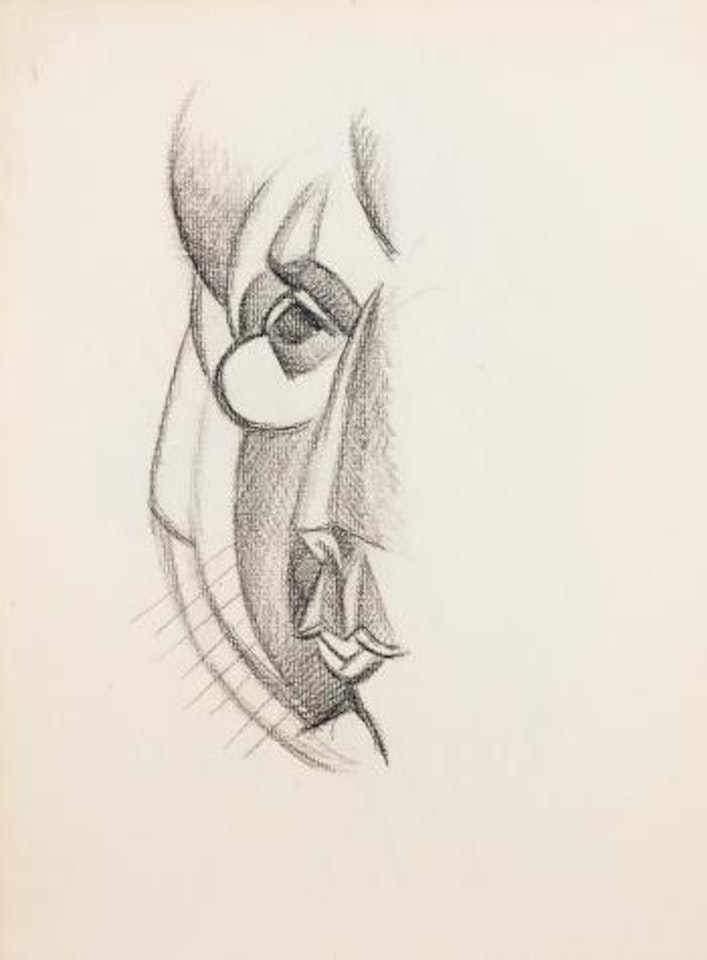 Étude De Visage by Pablo Picasso