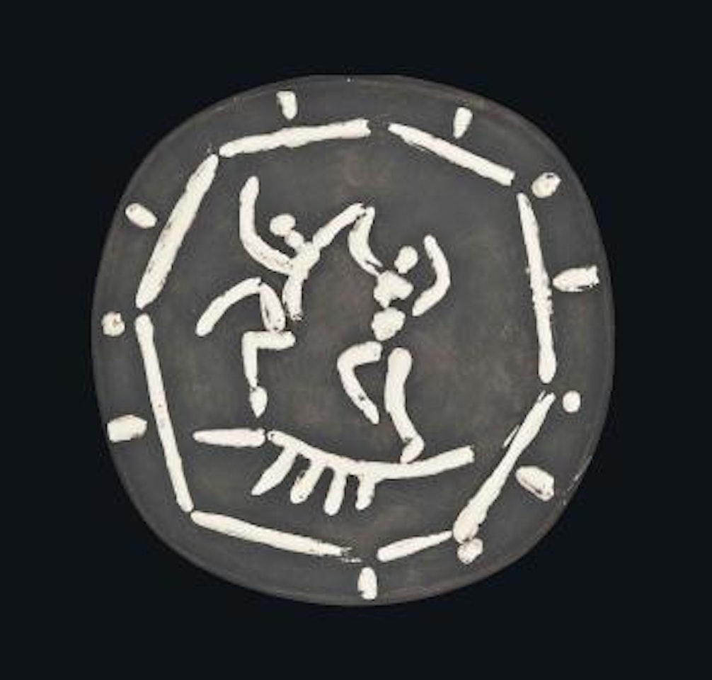 Deux danseurs (AR 380) by Pablo Picasso