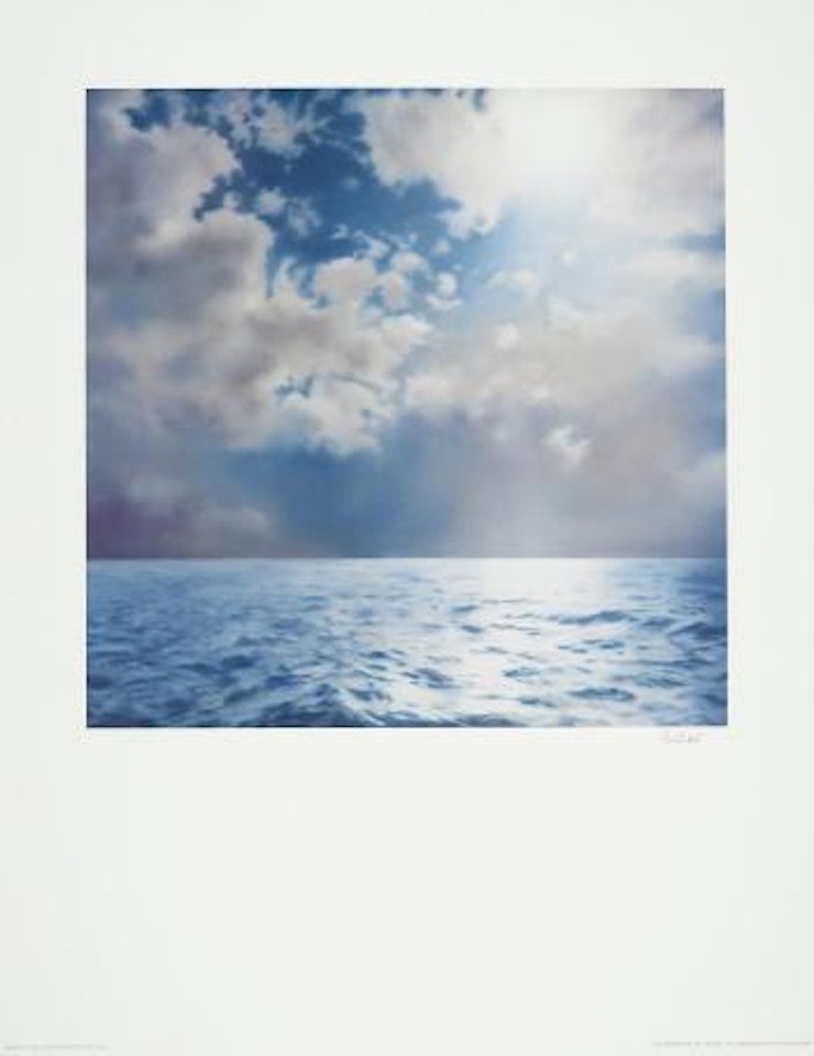 Seestück (Gegenlicht) by Gerhard Richter