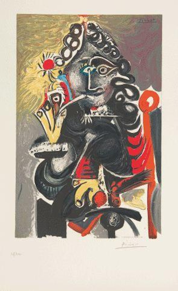 Mousquetaire à la Pipe by Pablo Picasso