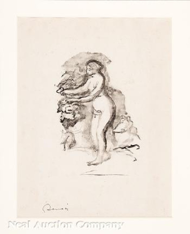 Femme Au Cep De Vigne by Pierre-Auguste Renoir