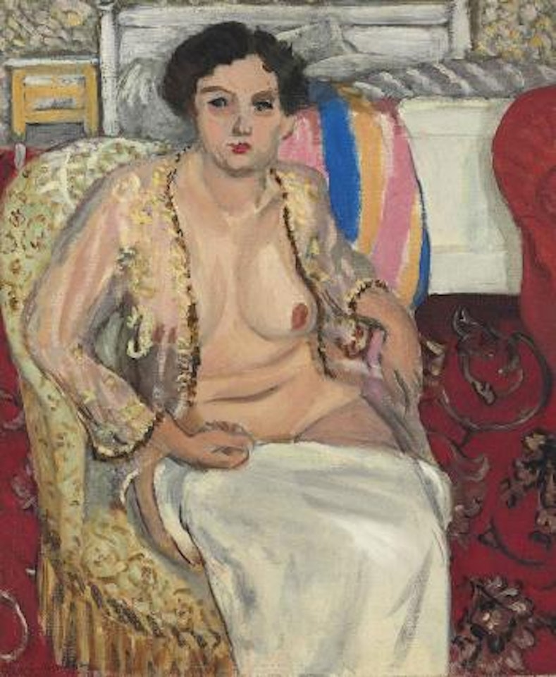 Femme au fauteuil--Femme en négligé by Henri Matisse