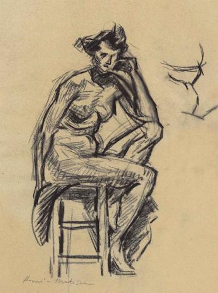 Femme assise by Henri Matisse