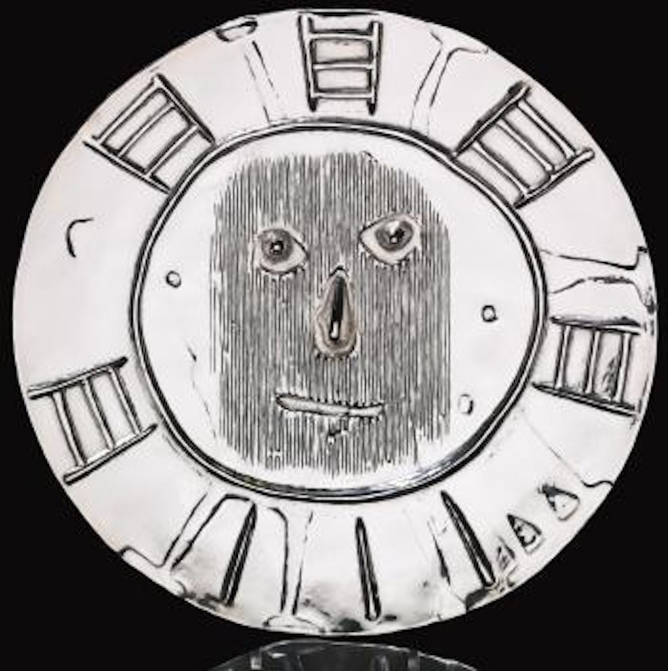 Visage En Carton Ondulé (See A. R. 322) by Pablo Picasso