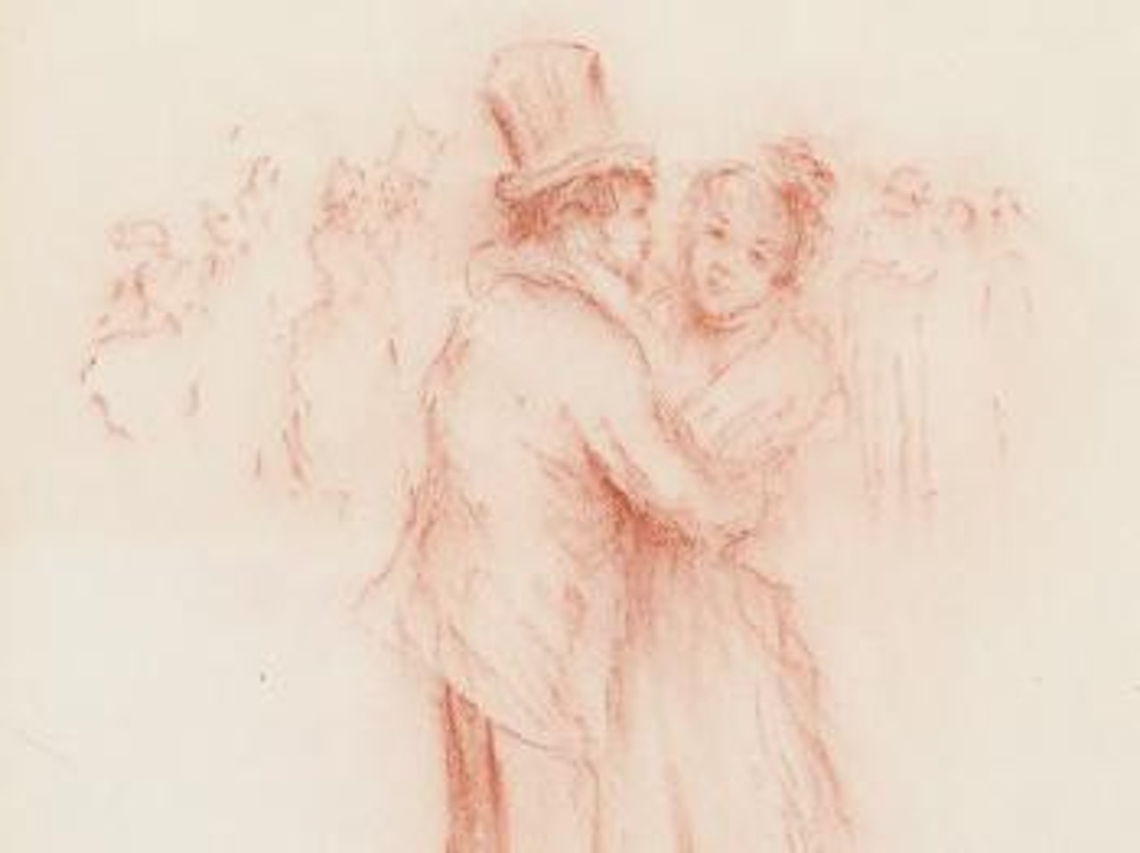 Couple Dansant by Pierre-Auguste Renoir