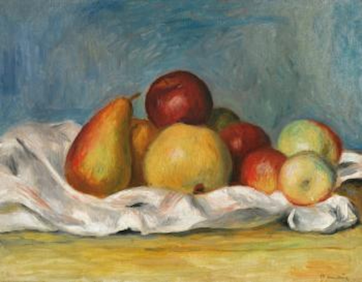 Poires Et Pommes by Pierre-Auguste Renoir