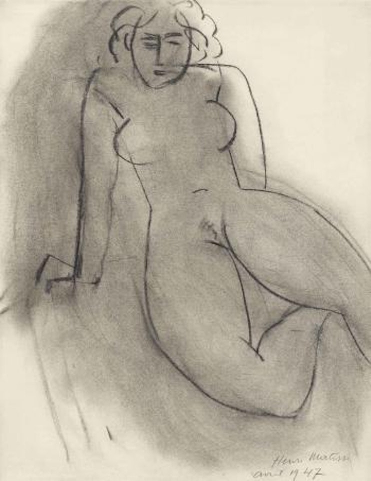Nu Assis by Henri Matisse