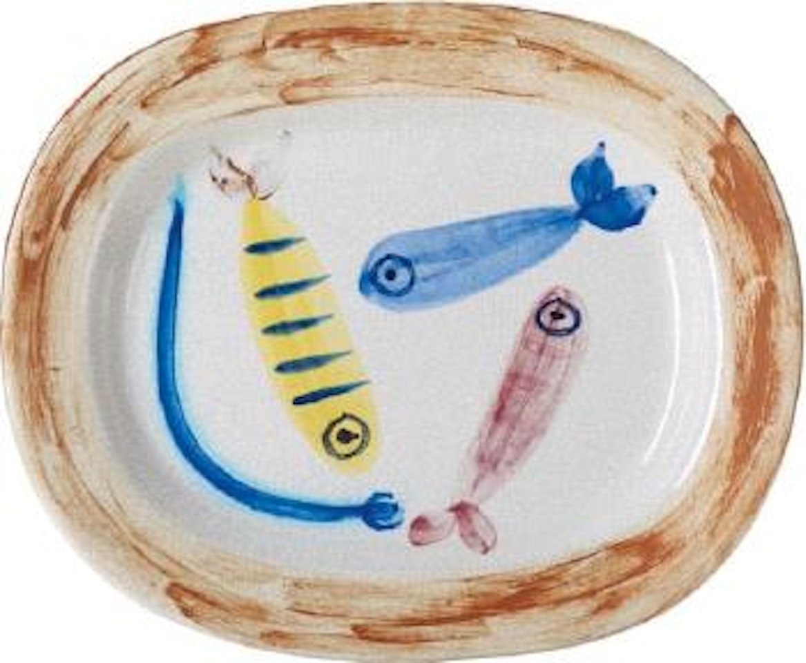 Quatre poissons polychromes (Four Multicoloured Fish), 1947 by Pablo Picasso