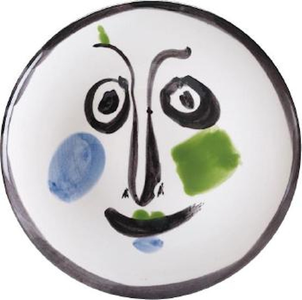 Visage no. 197 (Face no. 197), 1963 by Pablo Picasso