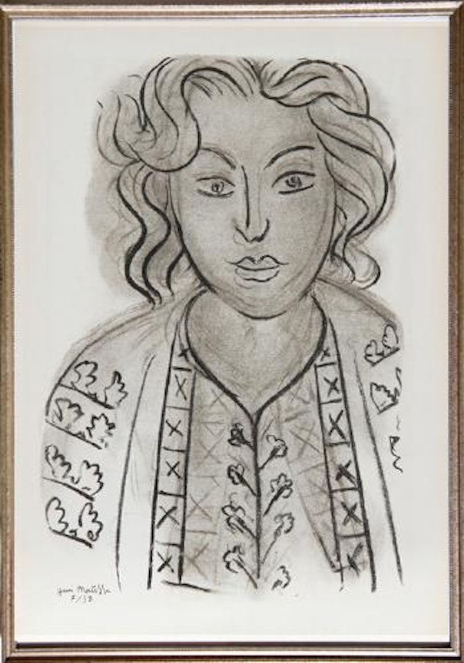 Portrait 2 from Verve Vol. II Magazine No. 5/6 by Henri Matisse