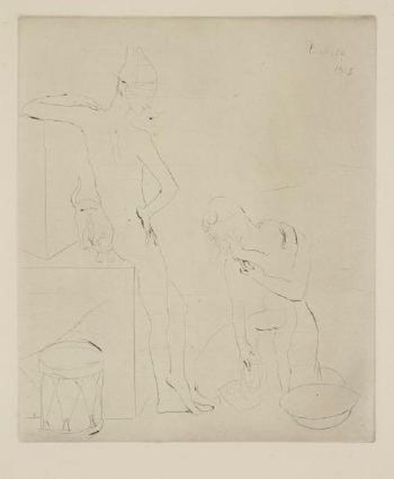 Le Bain by Pablo Picasso
