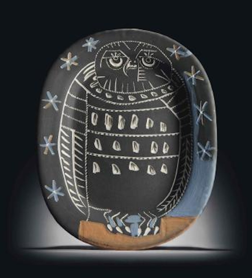 Hibou Mat (Ar 284) by Pablo Picasso