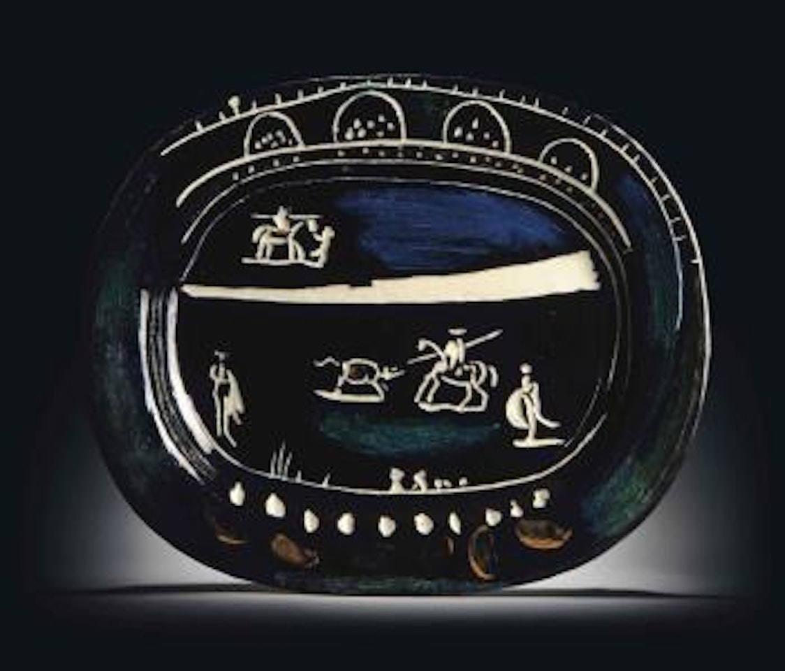 Corrida verte (A.R. 81) by Pablo Picasso