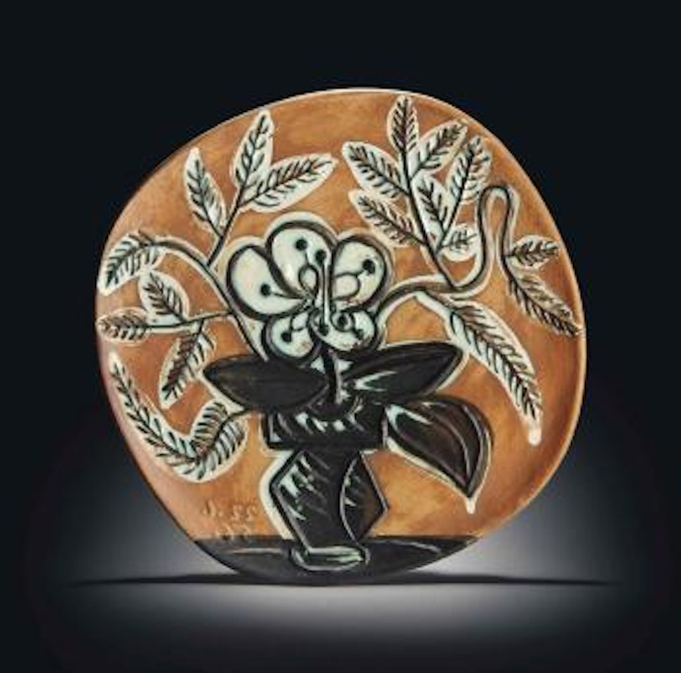 Vase au bouquet (A.R. 303) by Pablo Picasso