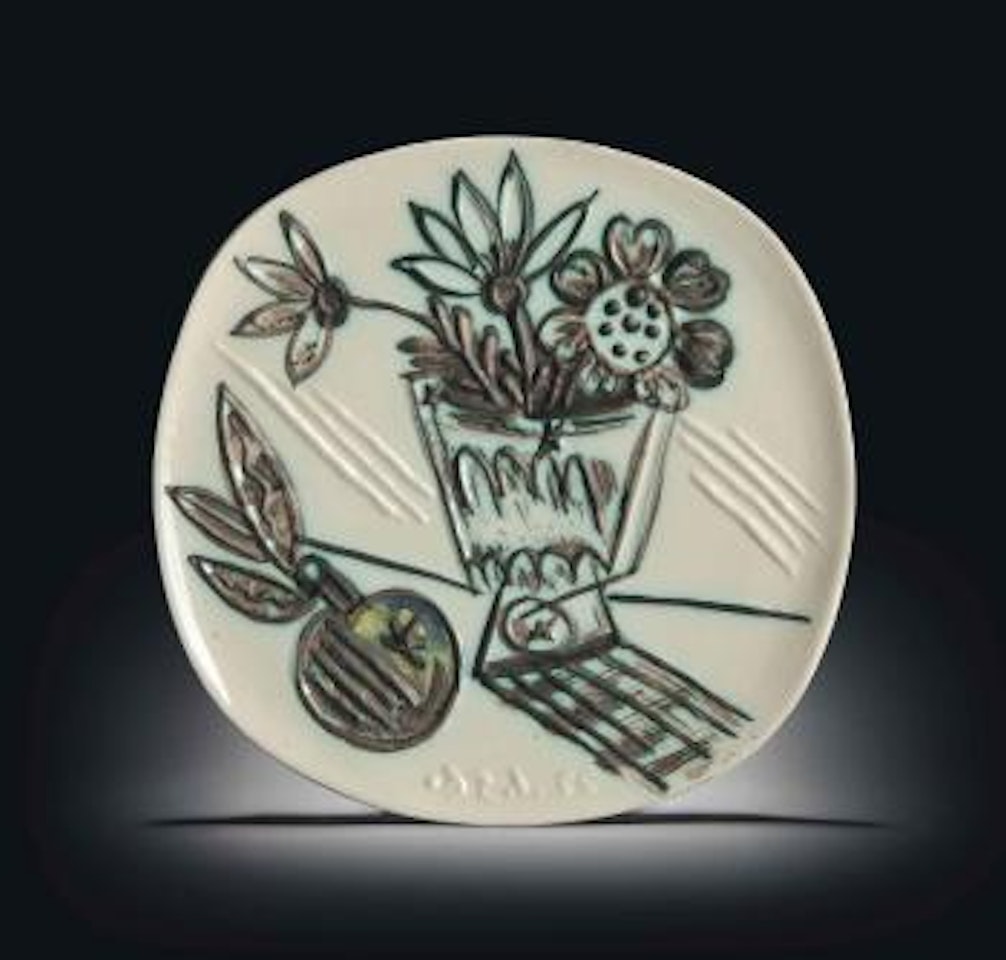 Bouquet à la pomme (A.R. 307) by Pablo Picasso