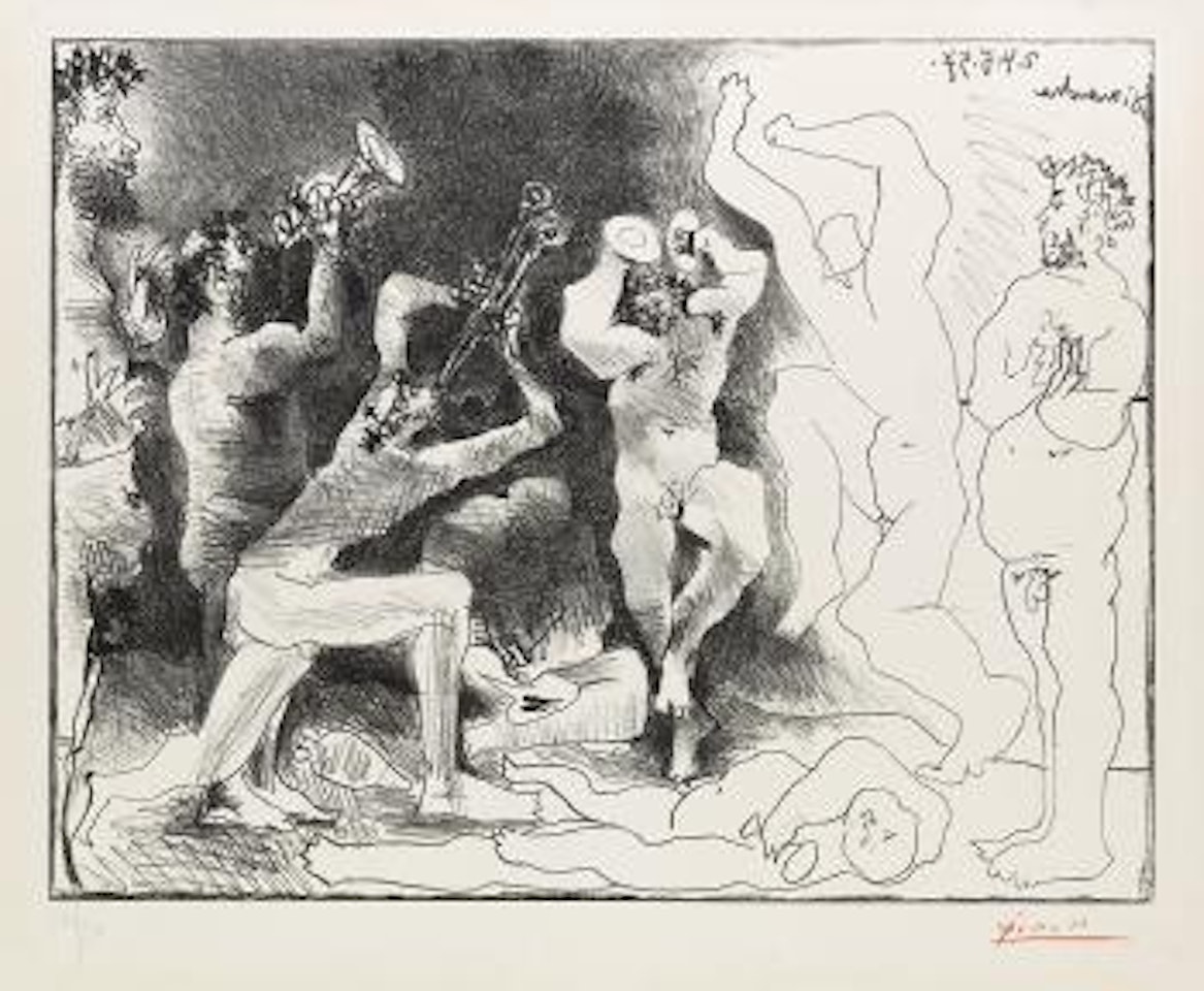 La Danse des Faunes by Pablo Picasso
