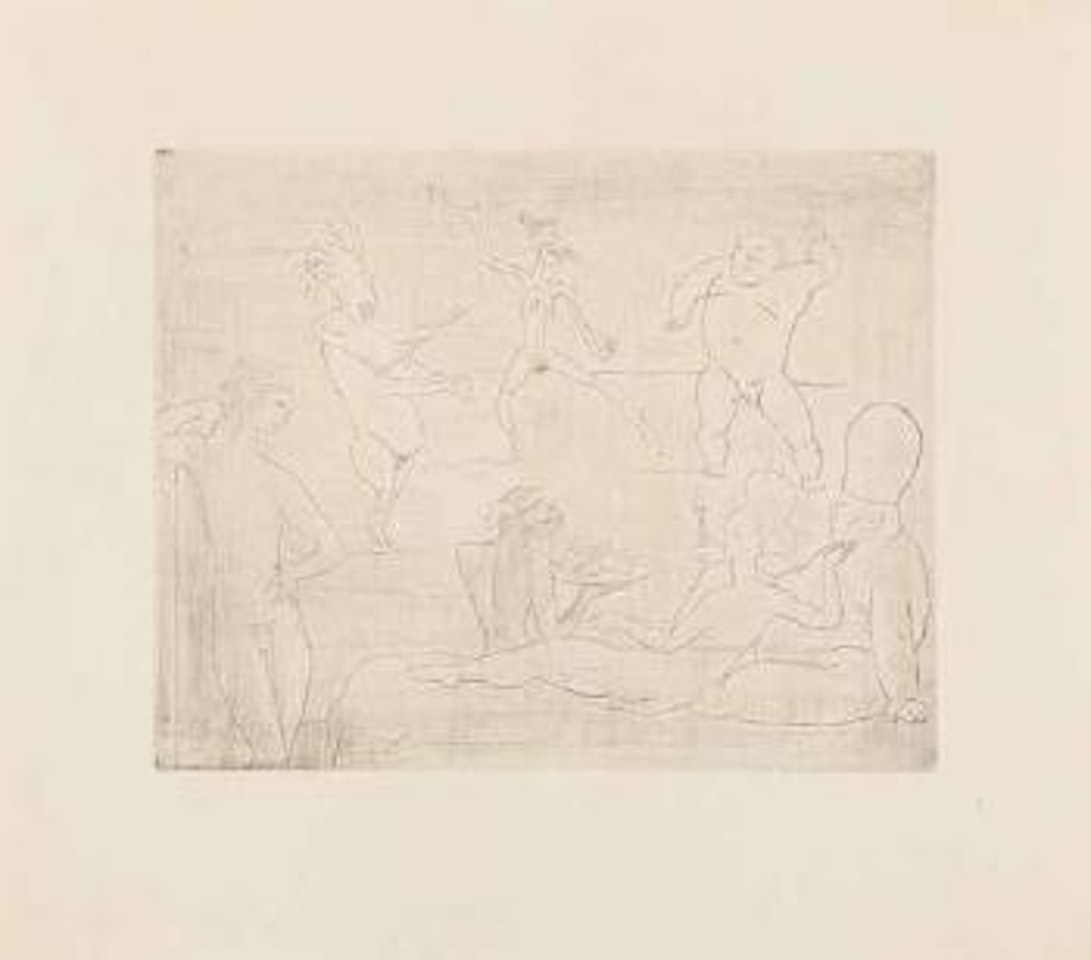 La Danse Barbare (Devant Salomé et Hérode) by Pablo Picasso