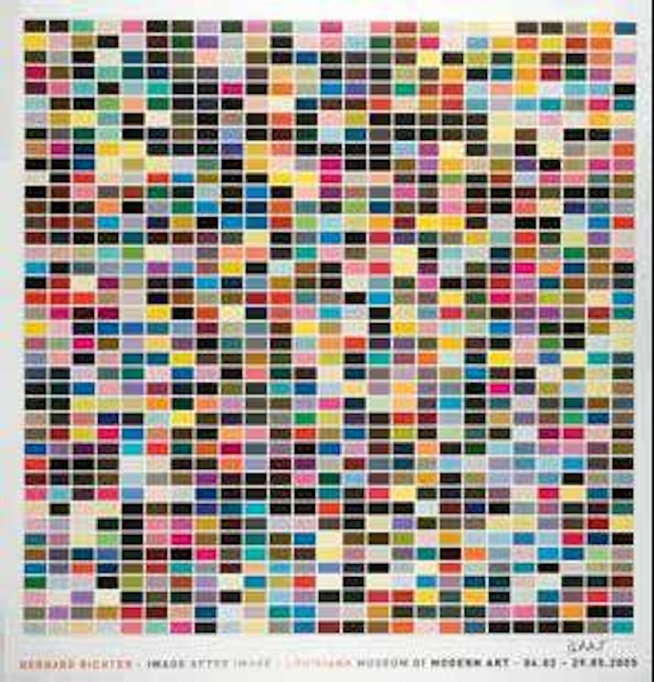 Plakat: Gerhard Richter. Image after Image. Louisiana Museum of Modern Art by Gerhard Richter
