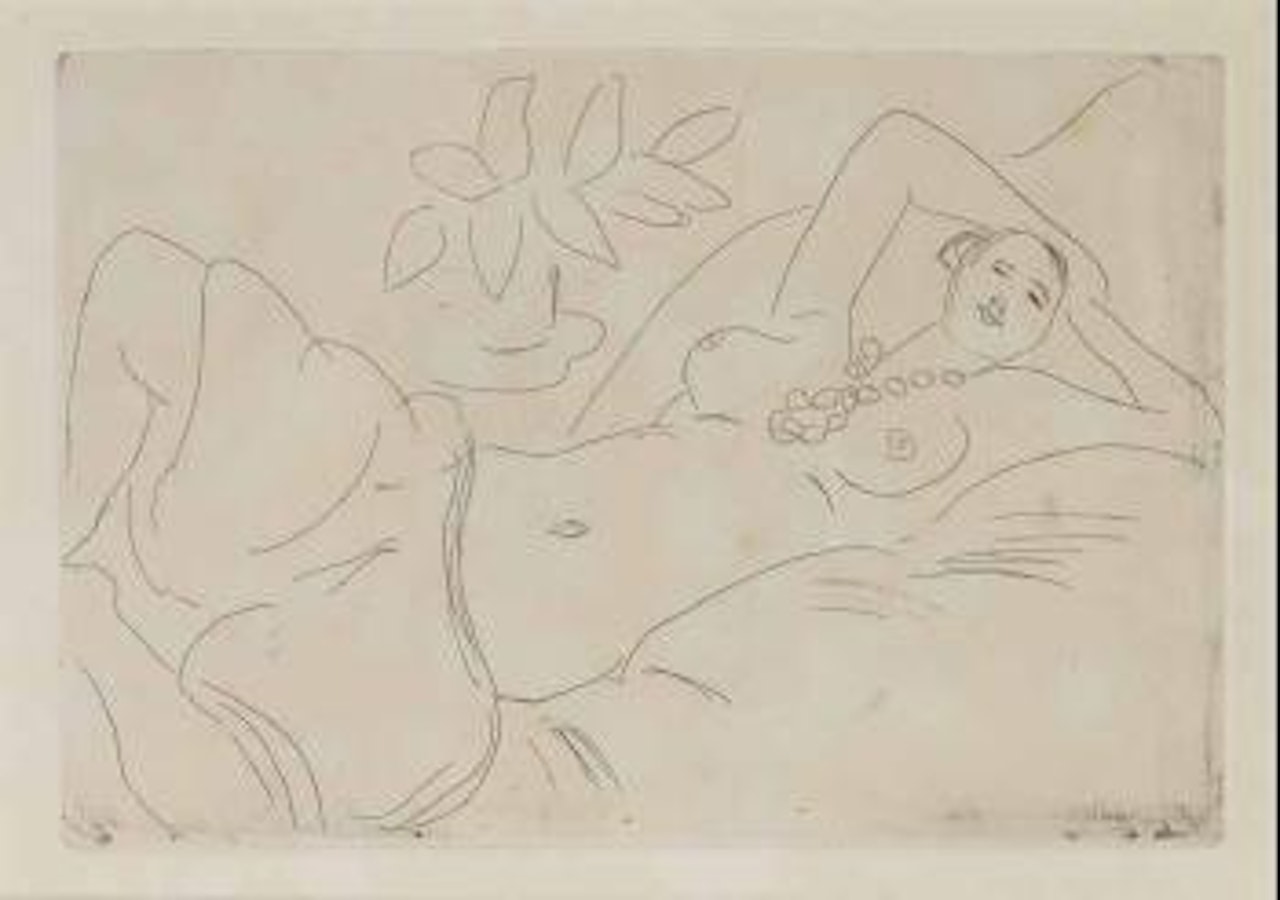Odalisque couchée (Duthuit 86) by Henri Matisse