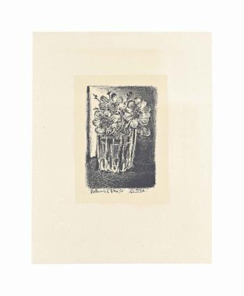Fleurs Dans Un Vase (See Mourlot 189; Bloch 1261) by Pablo Picasso