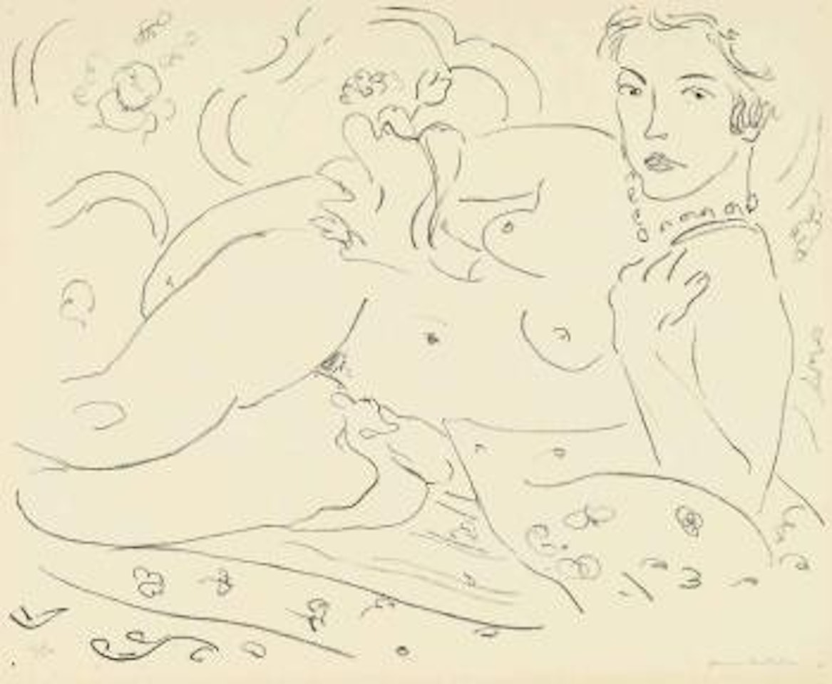 Nu, main gauche près de L'Epaule (D. 474) by Henri Matisse