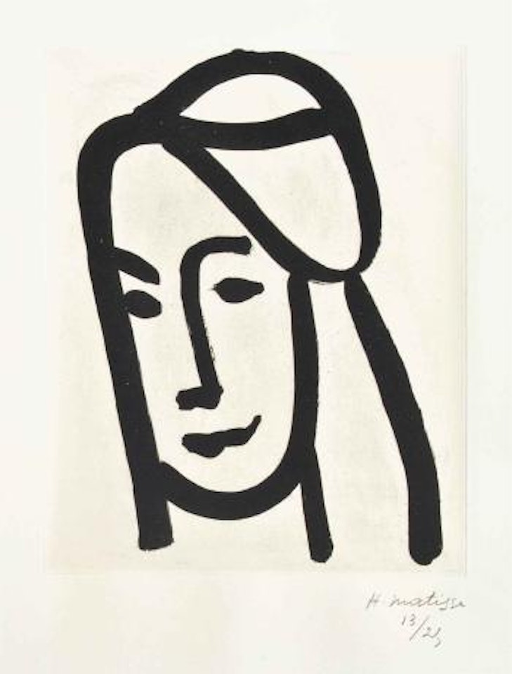 Bédouine au long Visage by Henri Matisse