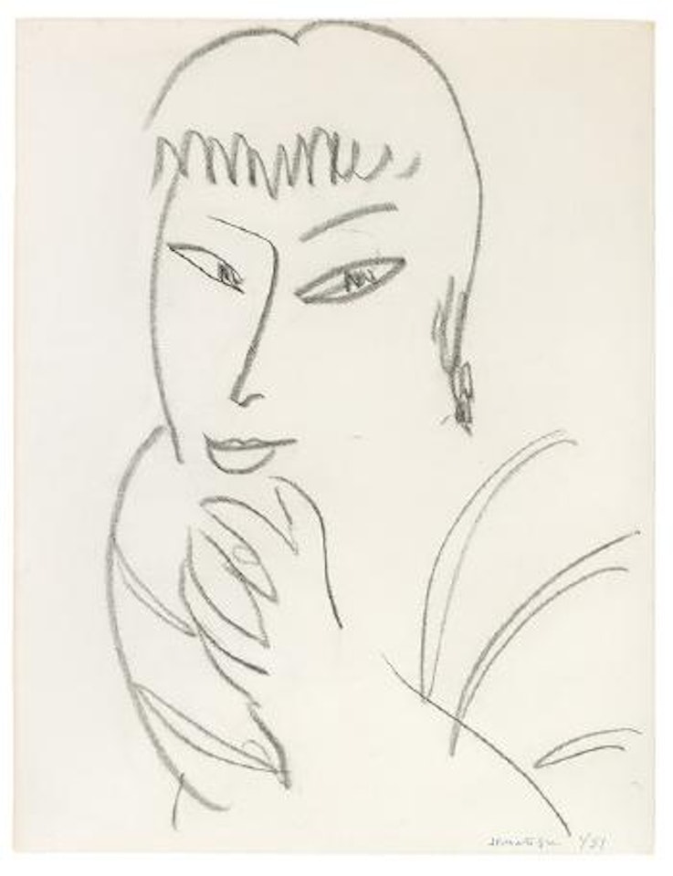 Paule - Jeune femme by Henri Matisse