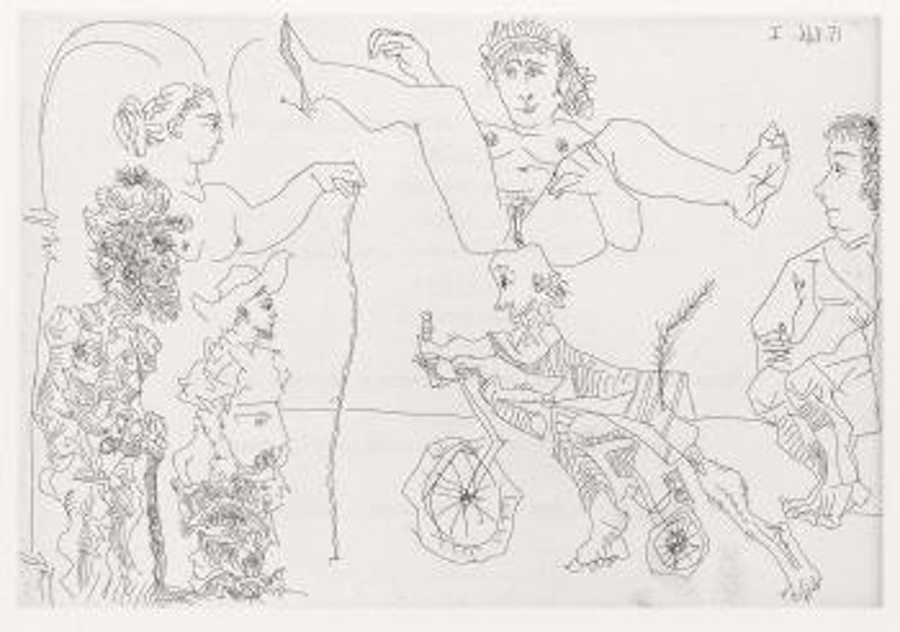 Le Cocu Magnifique by Pablo Picasso