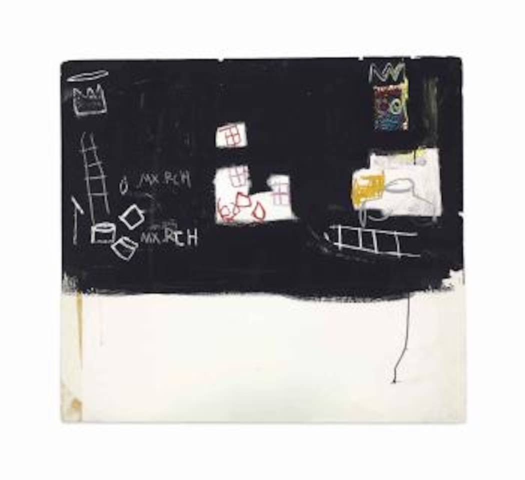 Untitled (Max Roach) by Jean-Michel Basquiat