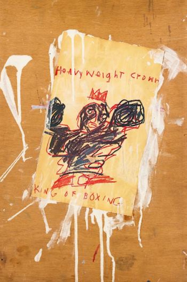 Heavyweight Crown King Of Boxing by Jean-Michel Basquiat