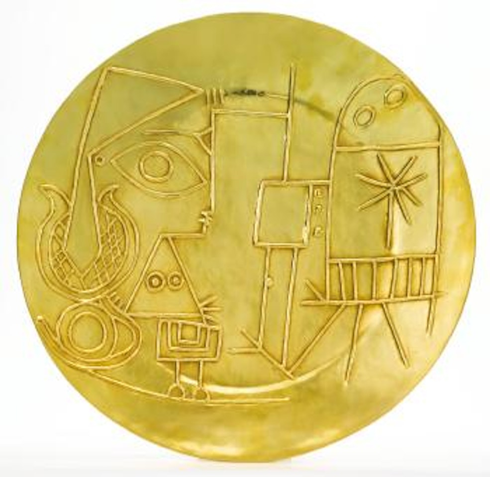 Jacqueline Au Chevalet by Pablo Picasso