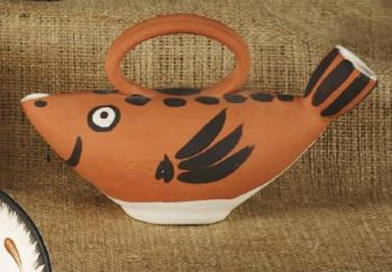 Sujet poisson (Fish Subject) by Pablo Picasso